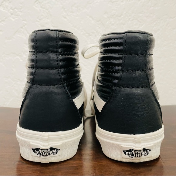 Vans The Moto Leather Sk8-Hi Reissue - Picture 11 of 12